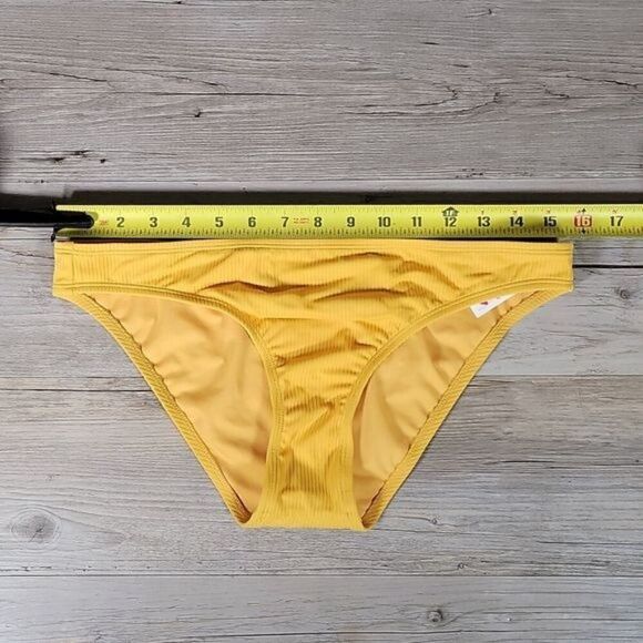 Xilaration Ribbed Cheeky Bikini Bottom Sz L - Picture 3 of 11